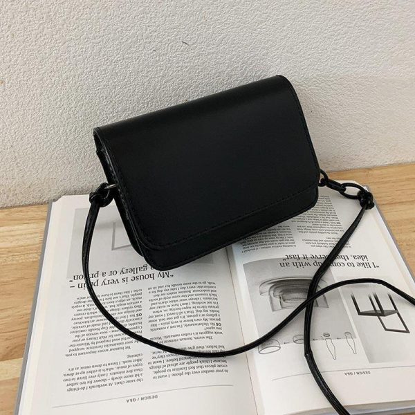2023 Fashion Women's Bags Cute Chain Flap Bags High Quality New Shoulder Crossbody Bags Candy Color PU Leather Handbags - Image 6