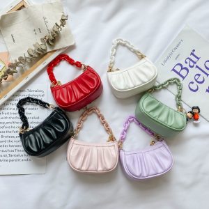 Children's Mini Clutch Bag Cute Crossbody Bags for Women Kids Small Coin Wallet Pouch Baby Girls Party Hand Bag Purse