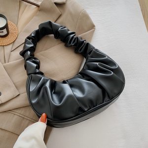 Folds Cloud Shoulder Bag Underarm Bag French Niche Texture Popular Pleated Small Bag Female 2022 New Trend Handbag Bag for Women