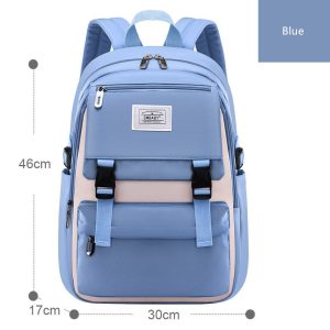 High School Bags for Girls Student Many Pockets Waterproof School Backpack Teenage Girl High Quality Campus Backpack