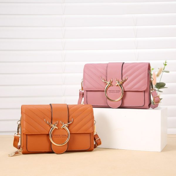 Luxury Shoulder Bags Fashion Women`s Bag PU Leather Female Casual Crossbody Bag Coin Clutch Dinner Design Lady Cosmetic Handbag - Image 3