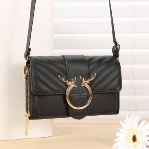 Luxury Shoulder Bags Fashion Women`s Bag PU Leather Female Casual Crossbody Bag Coin Clutch Dinner Design Lady Cosmetic Handbag