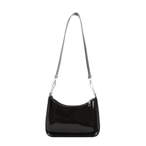 New Small Transparent Bag Women's Bag 2022 Summer New Fashion Korean Fashion Crossbody Bag Western Single Shoulder Underarm Bag
