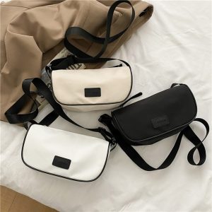 New Style Women's Bag Patchwork Oxford Cloth Shoulder Crossbody Messenger Bag Casual Ladies Shopper Small Handbag Coin Purse