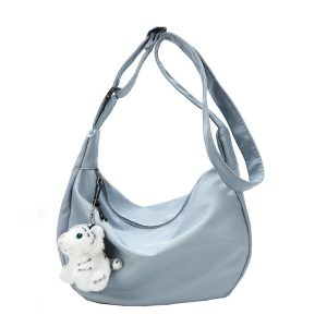 Nylon Shoulder Bag for Women 2022 Large Capacity New Fashion Versatile Simple Fashion Casual Crossbody Bag Armpit Bag