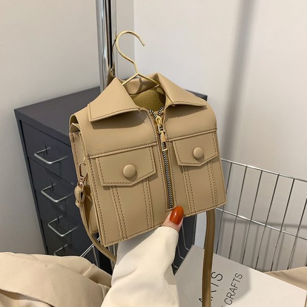 Personalized Design Sense Fashion Simple Casual Handbag 2022 New Western Style Fashion Casual Retro One-shoulder Messenger Bag - Image 2