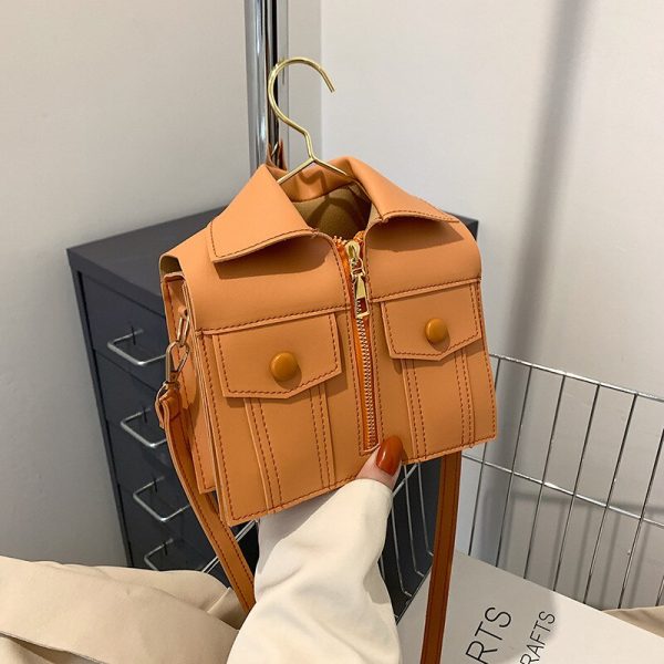 Personalized Design Sense Fashion Simple Casual Handbag 2022 New Western Style Fashion Casual Retro One-shoulder Messenger Bag - Image 6