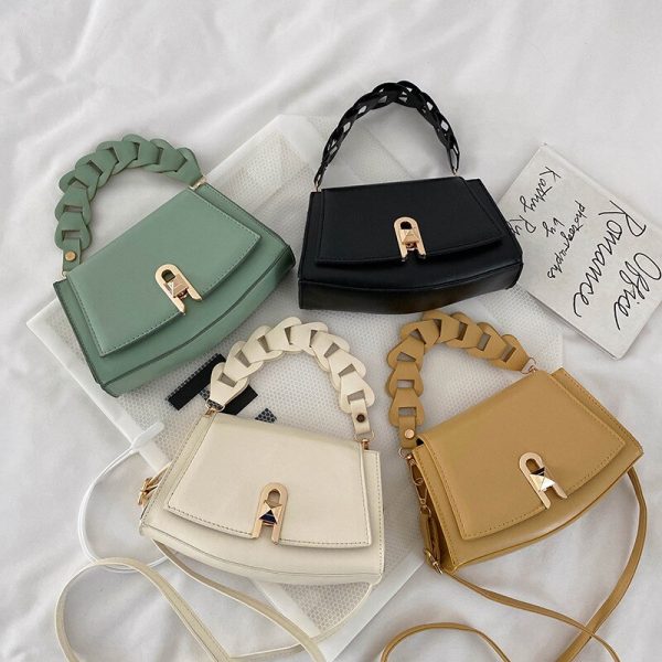 Women's Messenger Bag Retro Texture Bag New Fashion Personality Handheld Shoulder Bag Simple Western Messenger Armpit Bag - Image 5