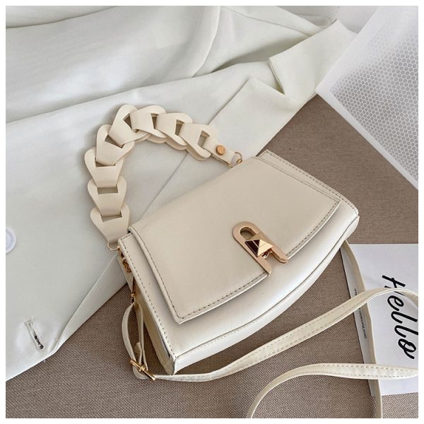 Women's Messenger Bag Retro Texture Bag New Fashion Personality Handheld Shoulder Bag Simple Western Messenger Armpit Bag - Image 6