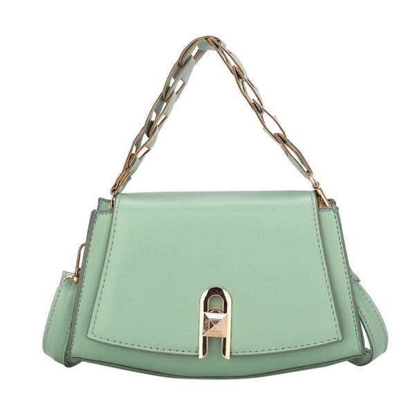 Women's Messenger Bag Retro Texture Bag New Fashion Personality Handheld Shoulder Bag Simple Western Messenger Armpit Bag